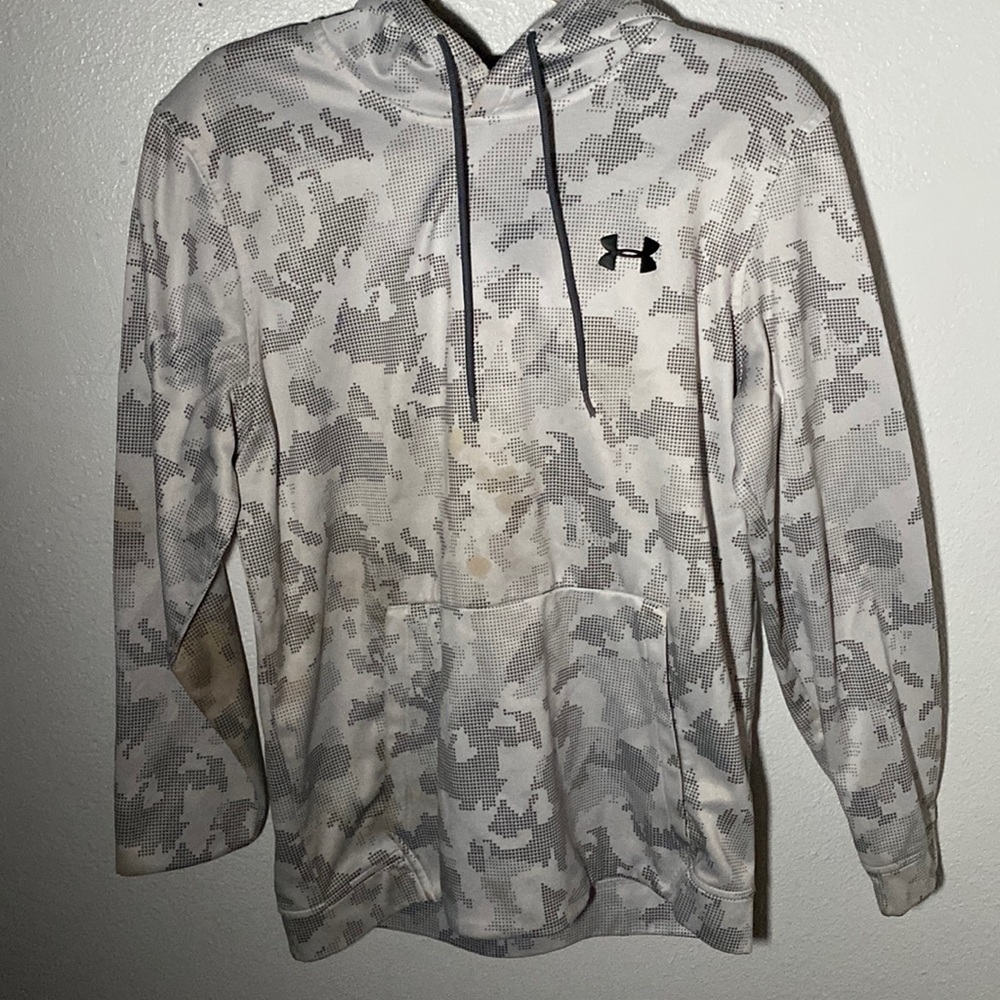 Underarmour white hoodie